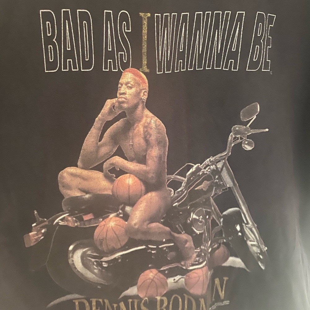 Vintage 90’s Dennis Rodman Shirt Women’s XL Mens L - Picture 1 of 4